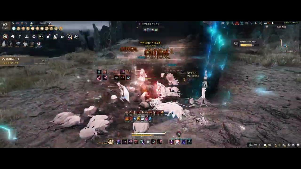 검은사막 각성닌자 아에테리온 사냥테스트 250822