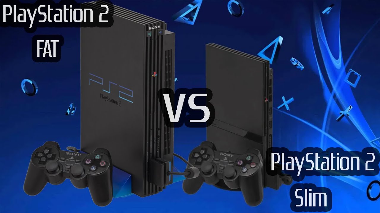 Playstation 2 Fat VS PS2 Slim Comparativa