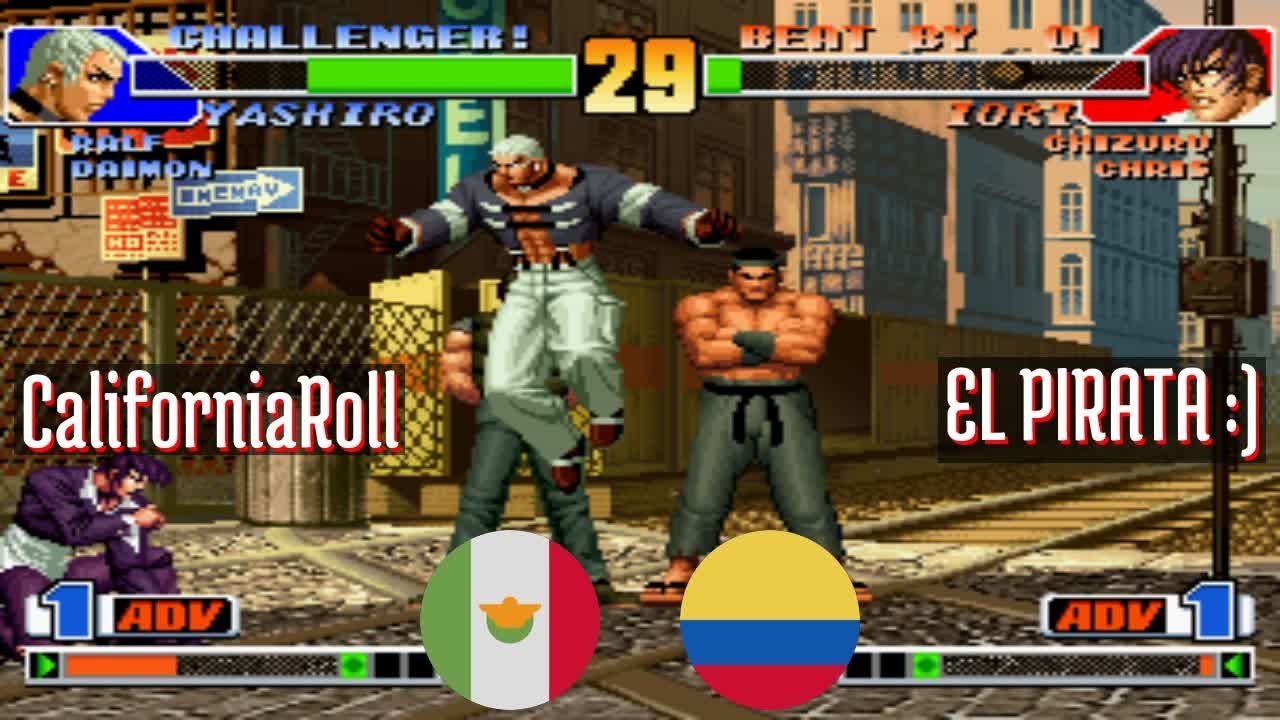 FT5 @kof98: CaliforniaRoll (MX) vs EL PIRATA :) (CO) [King of Fighters 98 Fightcade] Mar 21