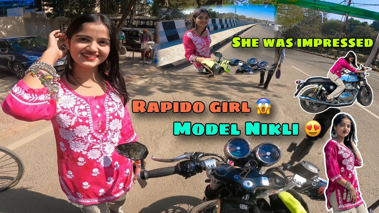 Rapido on “GT650” prank😂|| Cute girl reaction😍|| Loud exhaust💥