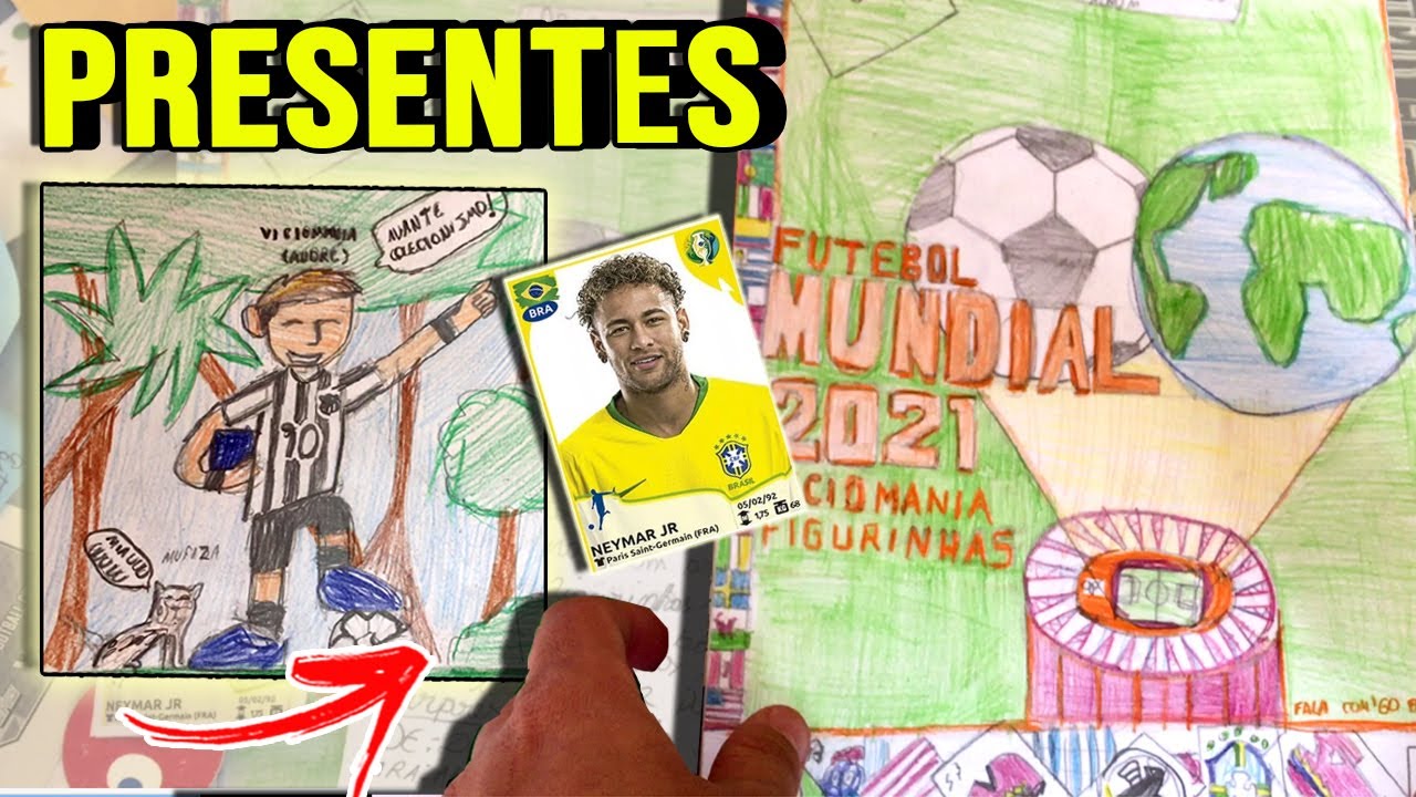 RECEBI  DIVERSAS CARTAS + UM ÁLBUM DE FIGURINHAS CASEIRO DE UM INSCRITO