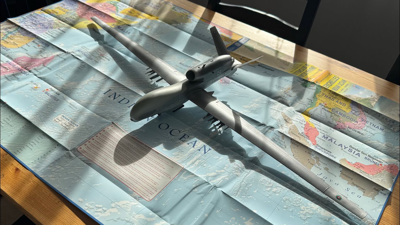 A giant supersized Reaper!  The MQ-148.  The largest drone in the real and 1/72 world! 1/48th model
