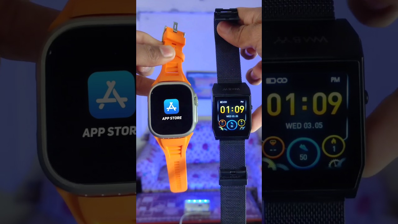 TOP 3 Weird Smart Watches 2025 🤯💖 | Unique 3D Shape Watch ⌚| App Store & Play Store #t900 #weird #YL