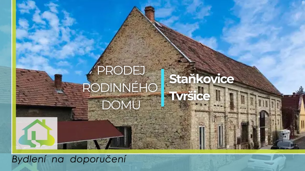 Prodej rodinného domu v Tvršicích