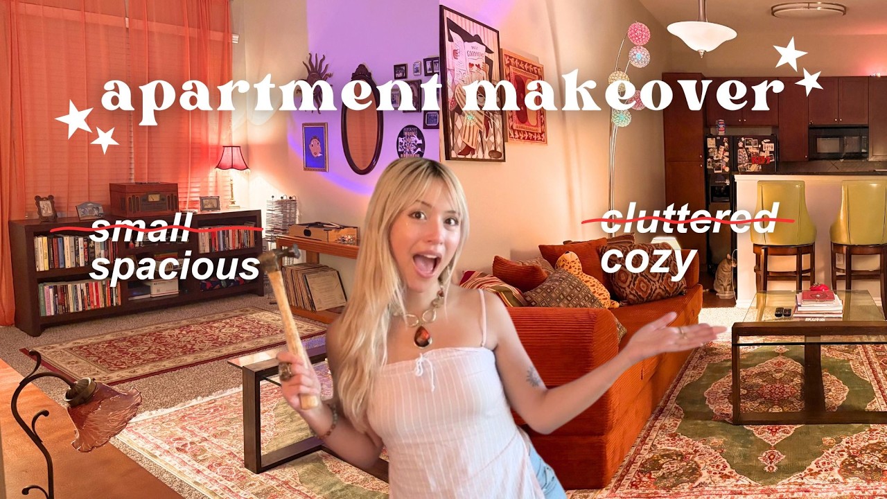 I MADE A 680 sq ft APARTMENT FEEL MASSIVE WITHOUT LOSING CHARM