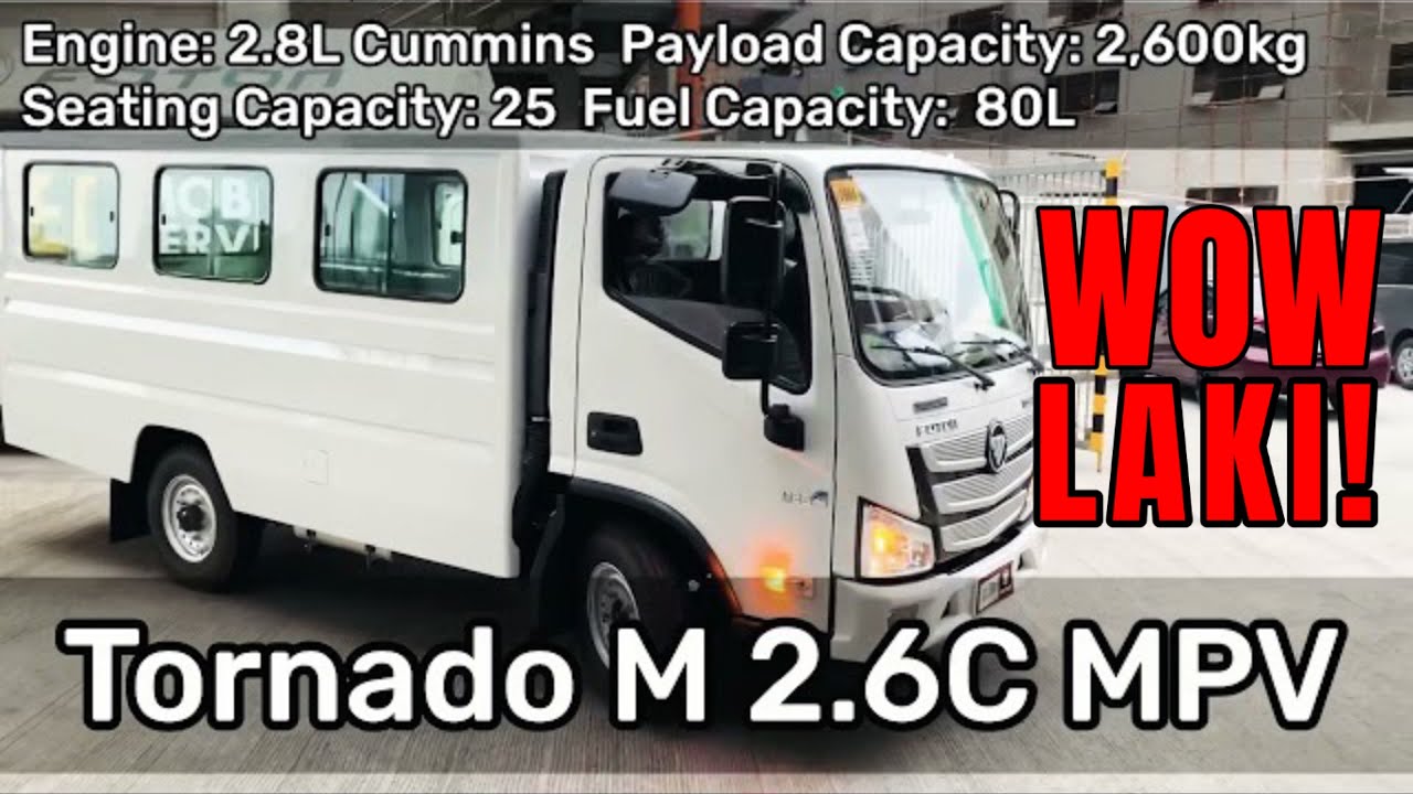 Foton Tornado M2.6C MPV | Biggest? | Walkaround