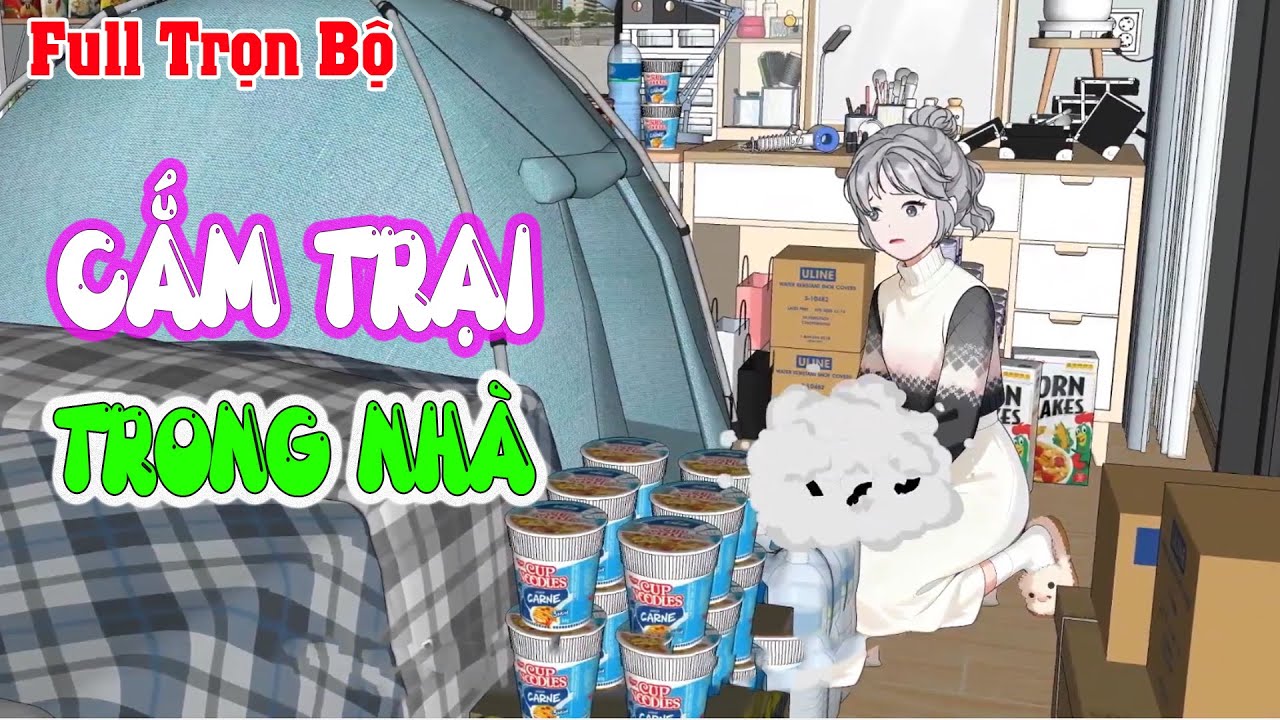 CẮM TRẠI TRONG NHÀ ĐÊM GIAO THỪA VÌ TÀU VỀ QUÊ GẶP TẬN THẾ BÃO TUYẾT Full Trọn Bộ|Sóng Review Anime