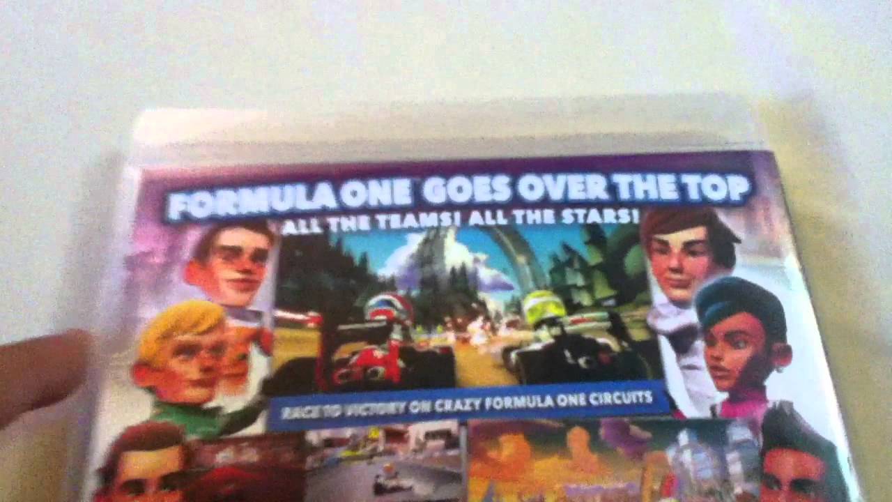 F1 race stars unboxing ps3