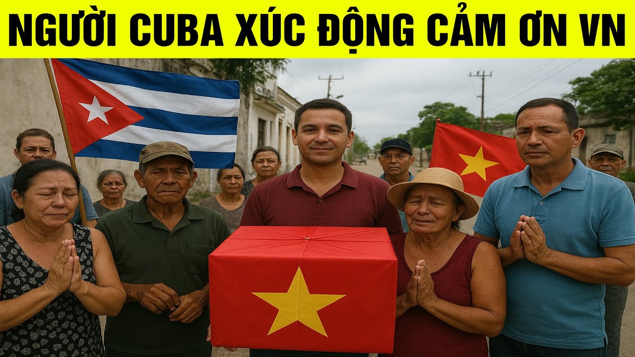 Người dân Cuba kinh ngạc vì số tiền khủng được Việt Nam quyên góp