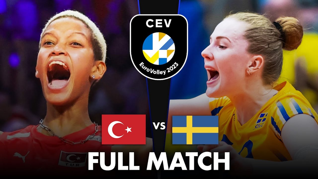 Turkiye 🇹🇷 vs Sweden 🇸🇪 | Full Match | CEV EuroVolley 2023