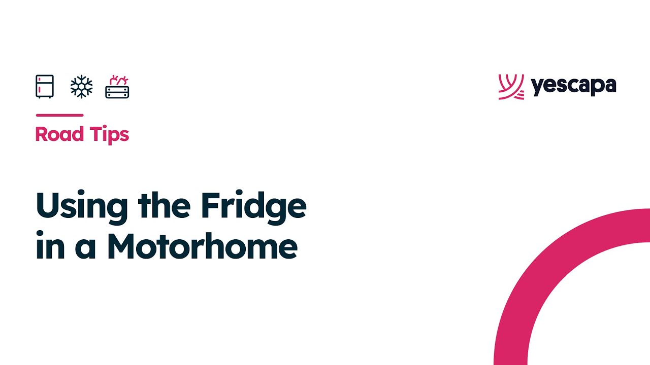 How to Use a Motorhome or Campervan Fridge? #RoadTips