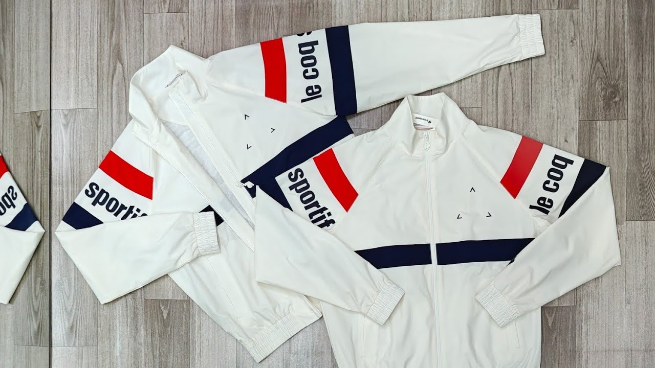 Review áo gió Le Coq Sportif mới nhất 2025: Thiết kế tinh tế, mặc cực tôn dáng!