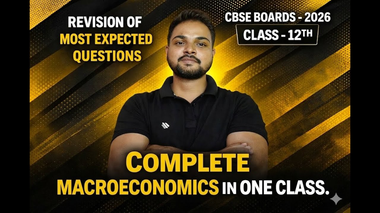COMPLETE MACROECONOMICS IN ONE CLASS