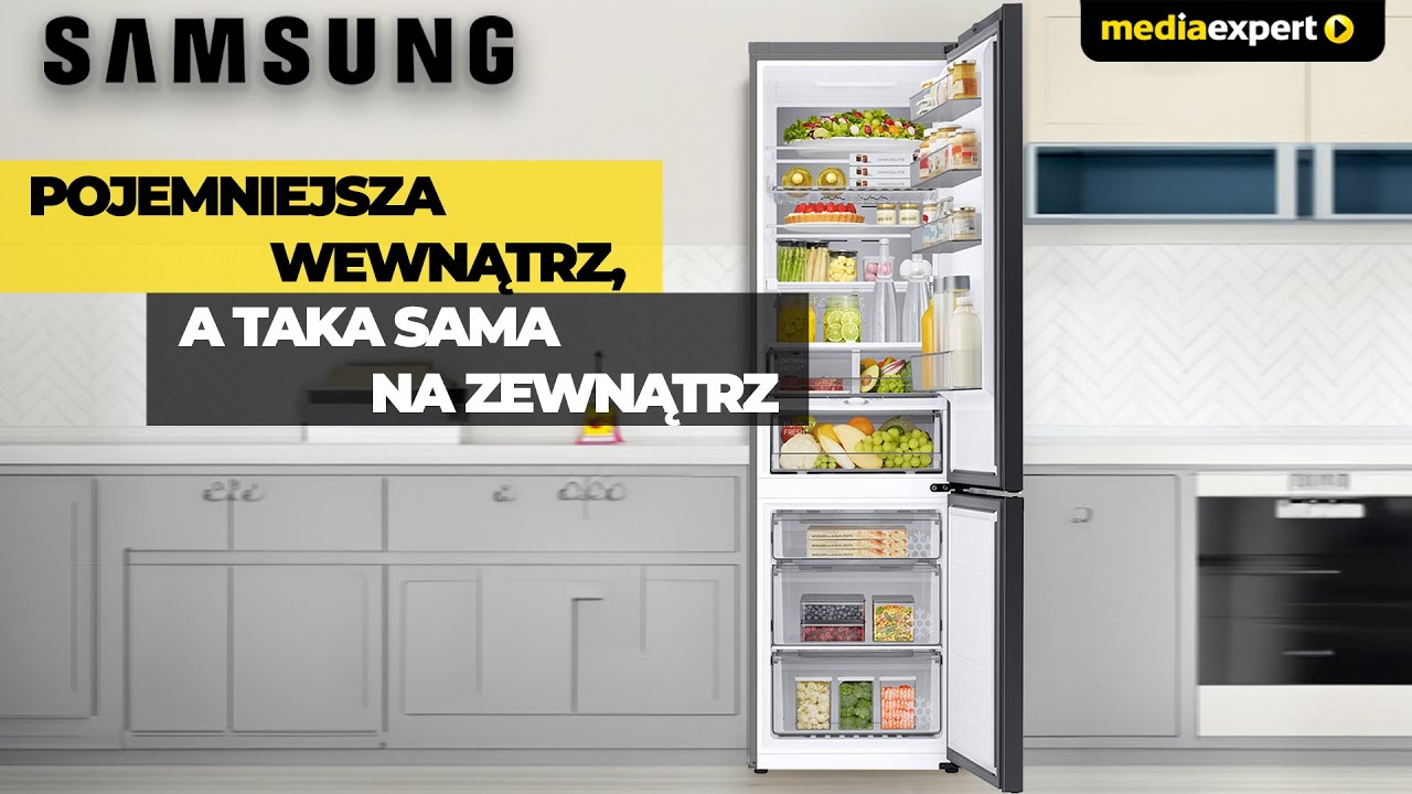 Lod&oacute;wka SAMSUNG RB38C605CB1 | Wideoprezentacja