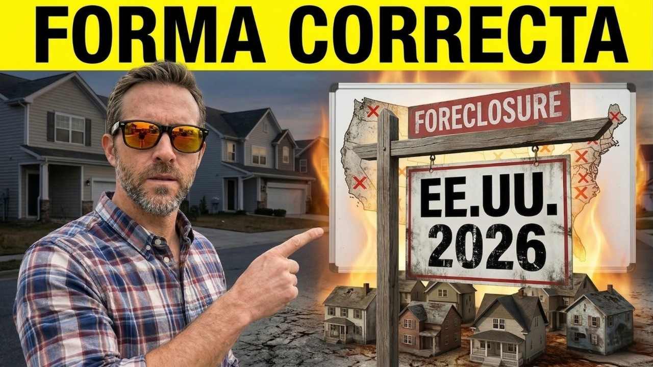 Casas Embargadas en EE. UU.: El Secreto para Comprar Barato en 2026