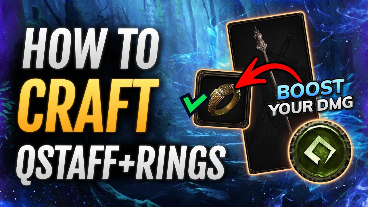 [PoE 2] How to Craft WEAPON + RINGS for Martial Artist Monk & Other Builds in Path of Exile 2