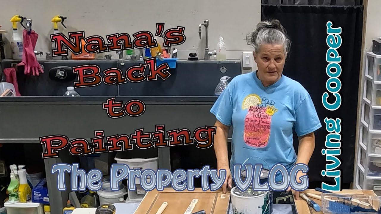 Living Cooper — Property VLOG — Бабушка возвращается к живописи