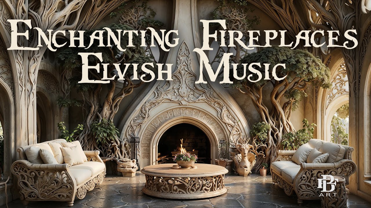 Rivendell: A Journey to Elvish Hearth. Elvish Music #ambientmusic