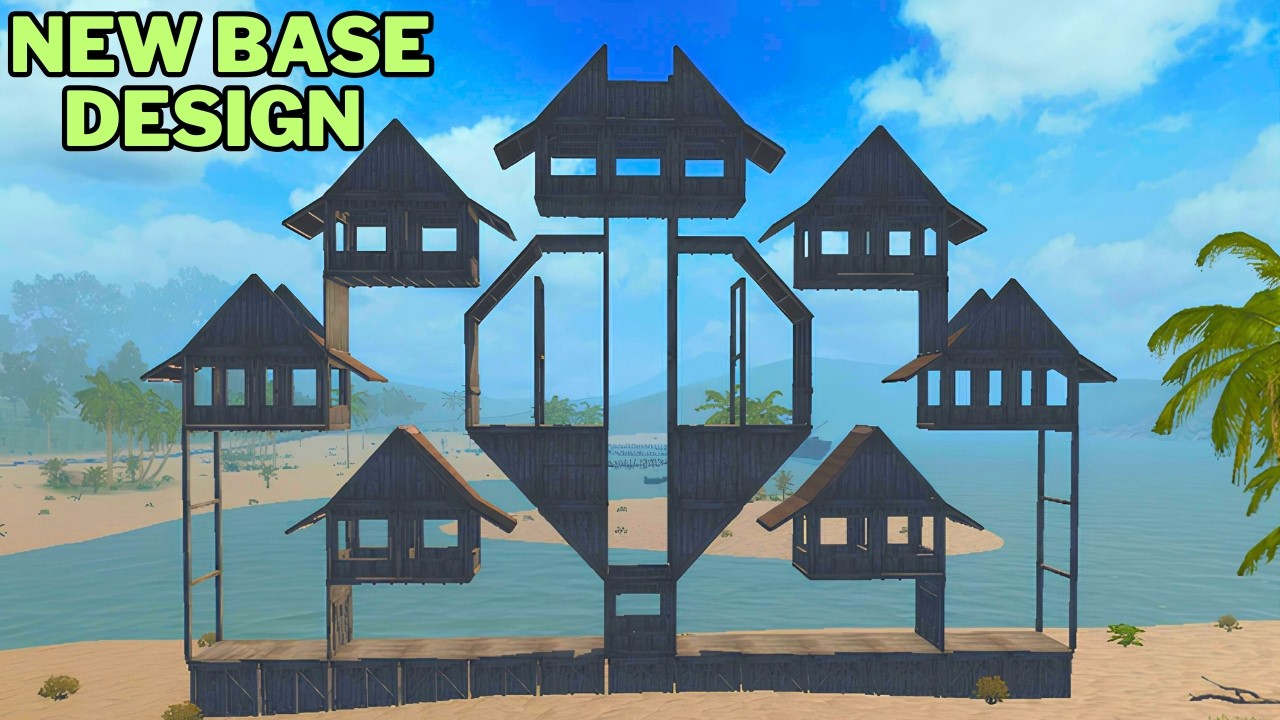 New Base Design In Operation Base | Best Base Design In LIOS #lastislandofsurvival #lios #rust 