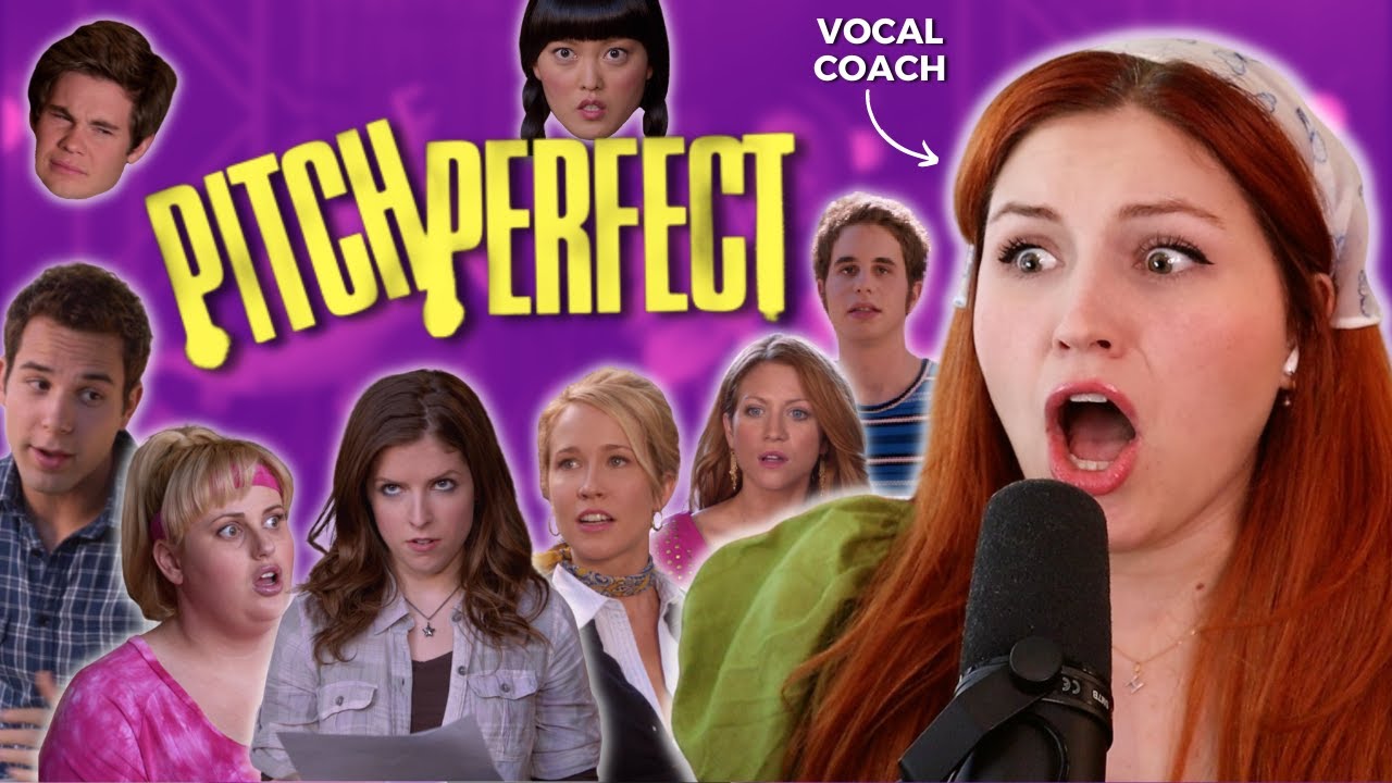 Реакция преподавателя вокала на PITCH PERFECT