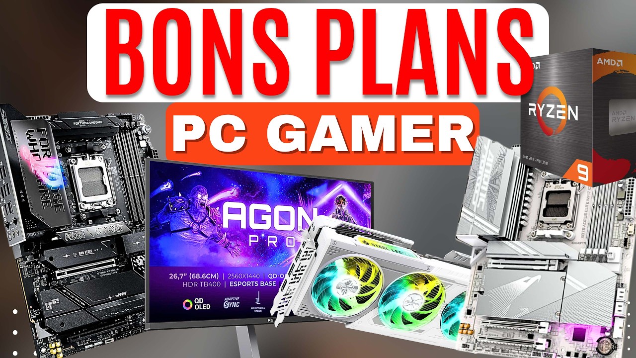 Les meilleures promos tech de la semaine à ne pas rater ! PC et Hardware