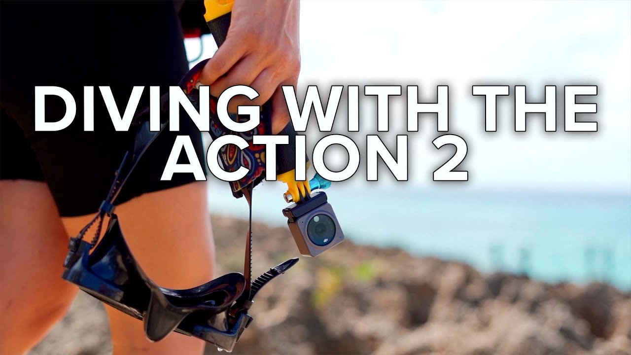 DJI Action 2 Underwater Experience in San Andres, Colombia