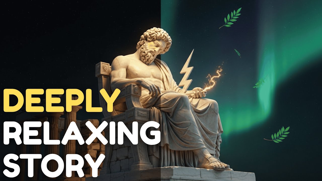 Zeus Takes a Nap? 😴⚡ | A Magical Sleep Story for Adults (Mythology Bedtime Story)