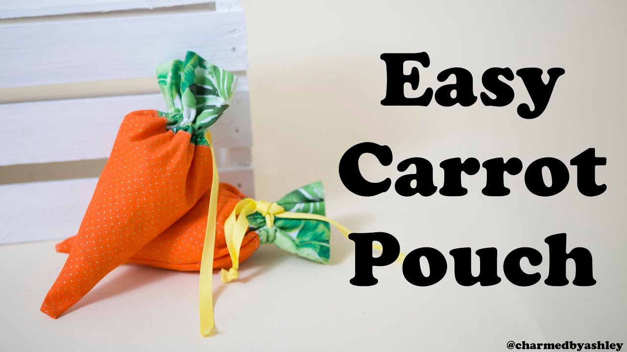 Quick Carrot draw string bag