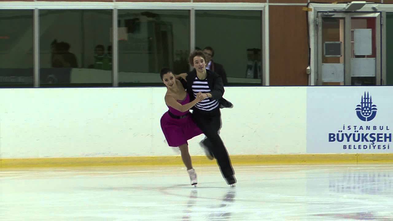 1 S. AGHAI / J. PARTANEN (FIN) - ISU JGP Istanbul 2012 Junior Ice Dance Short Dance