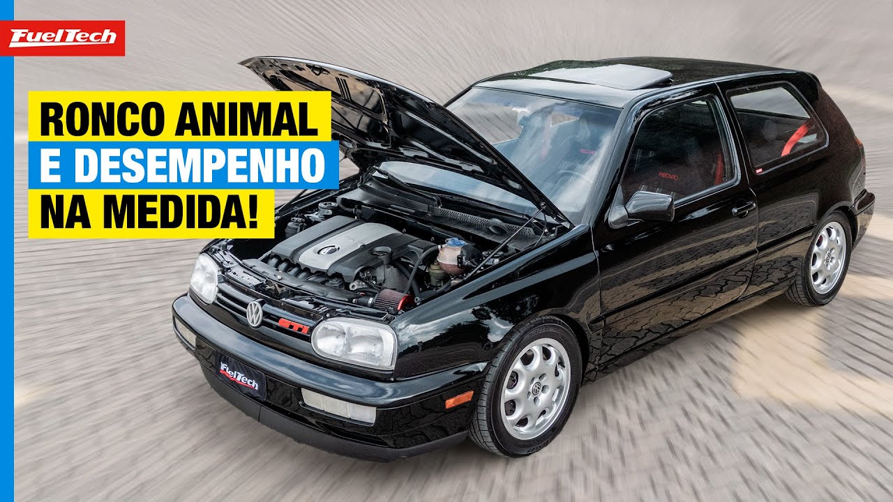Golf GTi com motor 5 cilindros do Jetta!