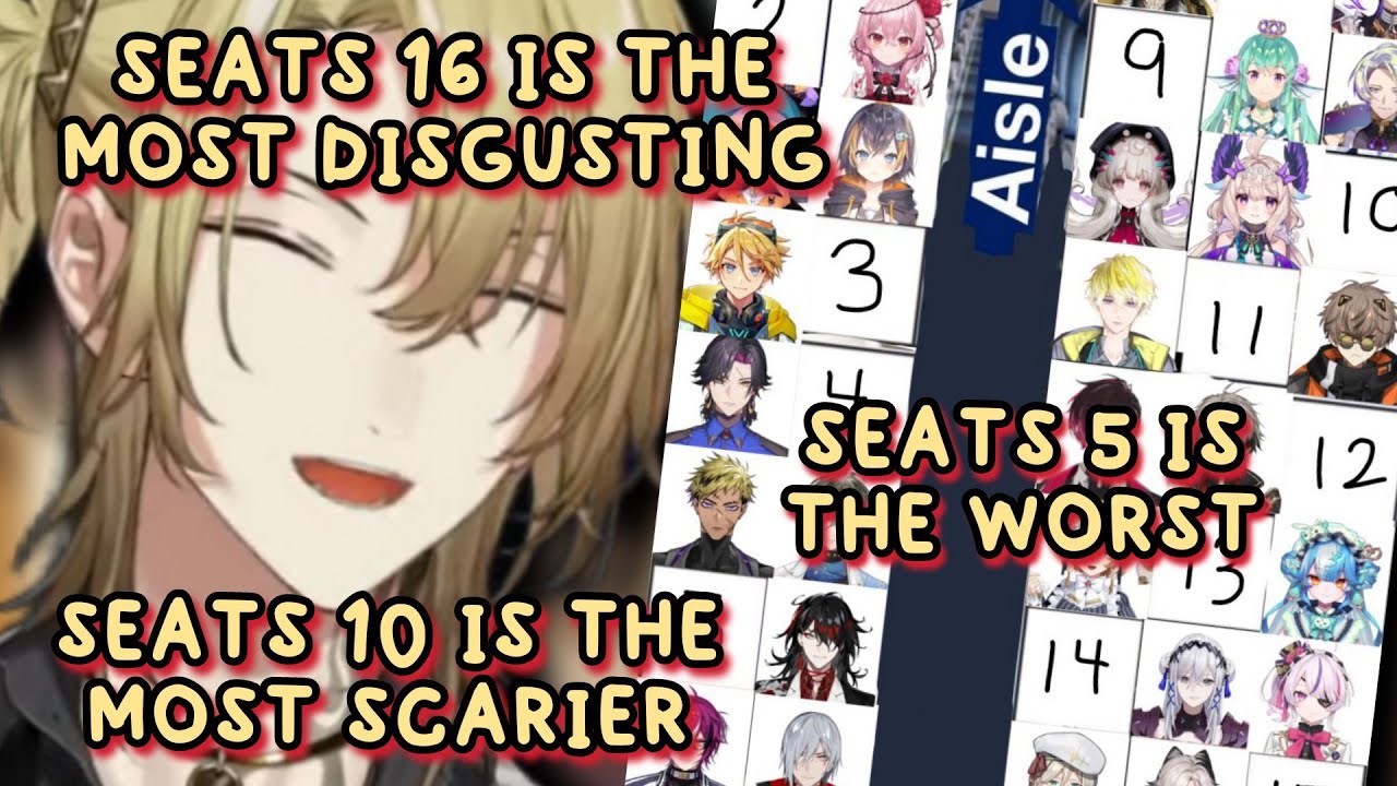Where will The Most Perfect Seat be, if You're on an 8 Hours Flight with Niji EN?