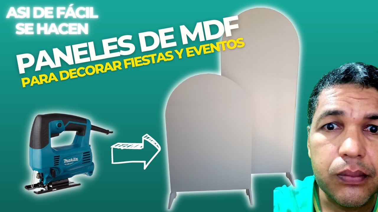 Paneles o Mamparas para Decoraci&oacute;n de Fiestas y Eventos. Hechos En Madera y MDF [Paso a Paso] DIY