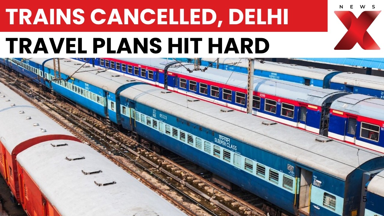 Indian Railways Cancels Mail And Express Trains At Delhi Stations On October 10