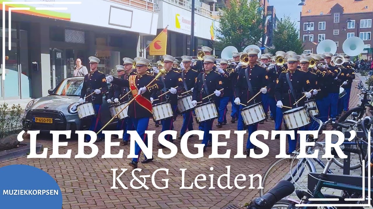 MUZIEKKORPSEN | K&G LEIDEN - ‘LEBENSGEISTER’ - STREETPARADE VLAARDINGEN 2024