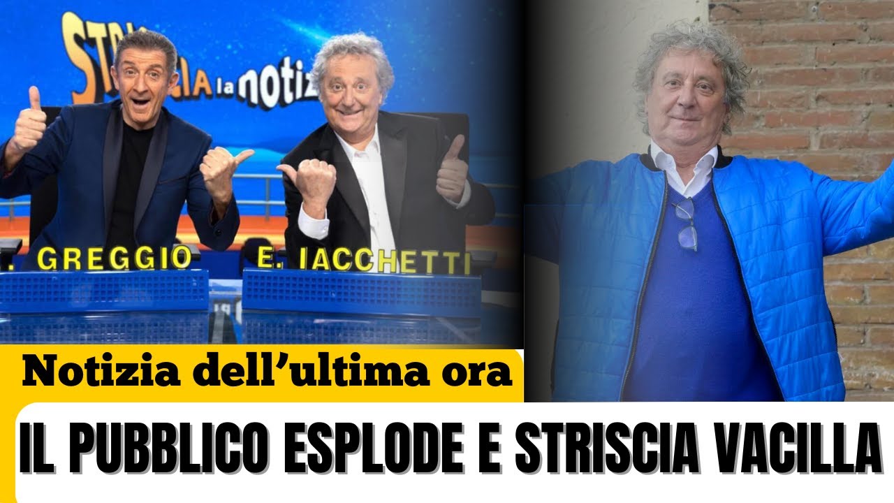 IACCHETTI NO GRAZIE Il WEB ESPLODE e Striscia Vacilla