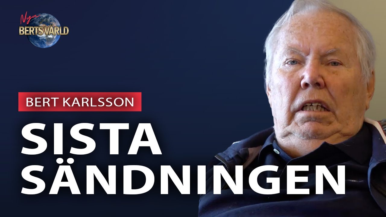 Sista sändningen från Teneriffa - Berts Värld