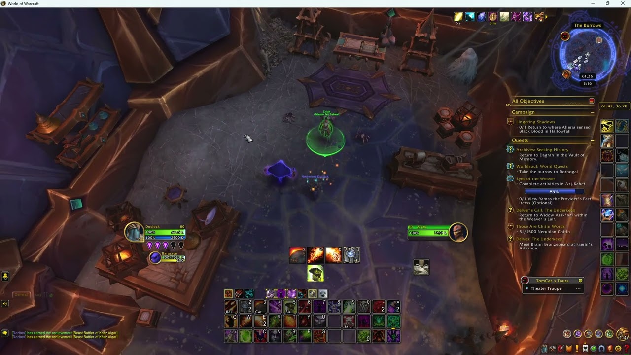 WoW Pet Battles:  Azj-Kahet's Ziriak- Beast