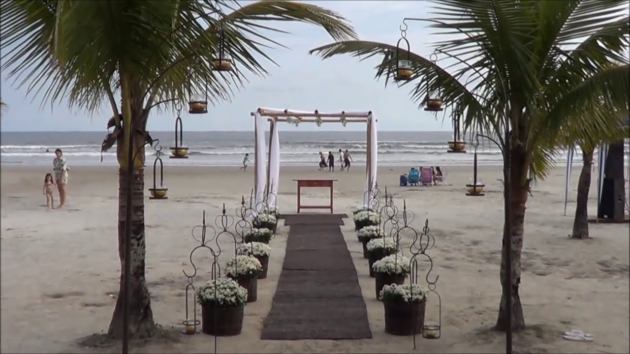 Serrana Decorações - Casamento na praia