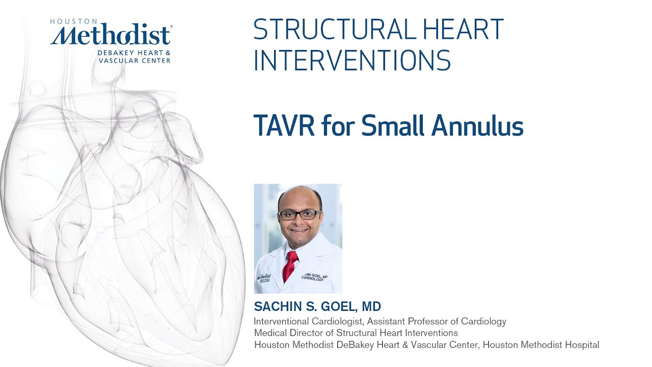 Structural Heart Intervention Series: TAVR for Small Annulus - (Sachin Goel, MD)