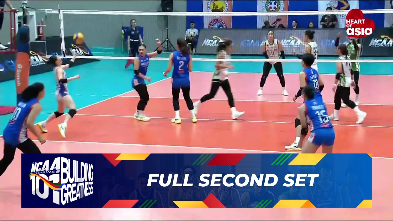 FULL SECOND SET (Quarterfinals) - Benilde Lady Blazers vs Arellano Lady Chiefs | NCAA Season 101