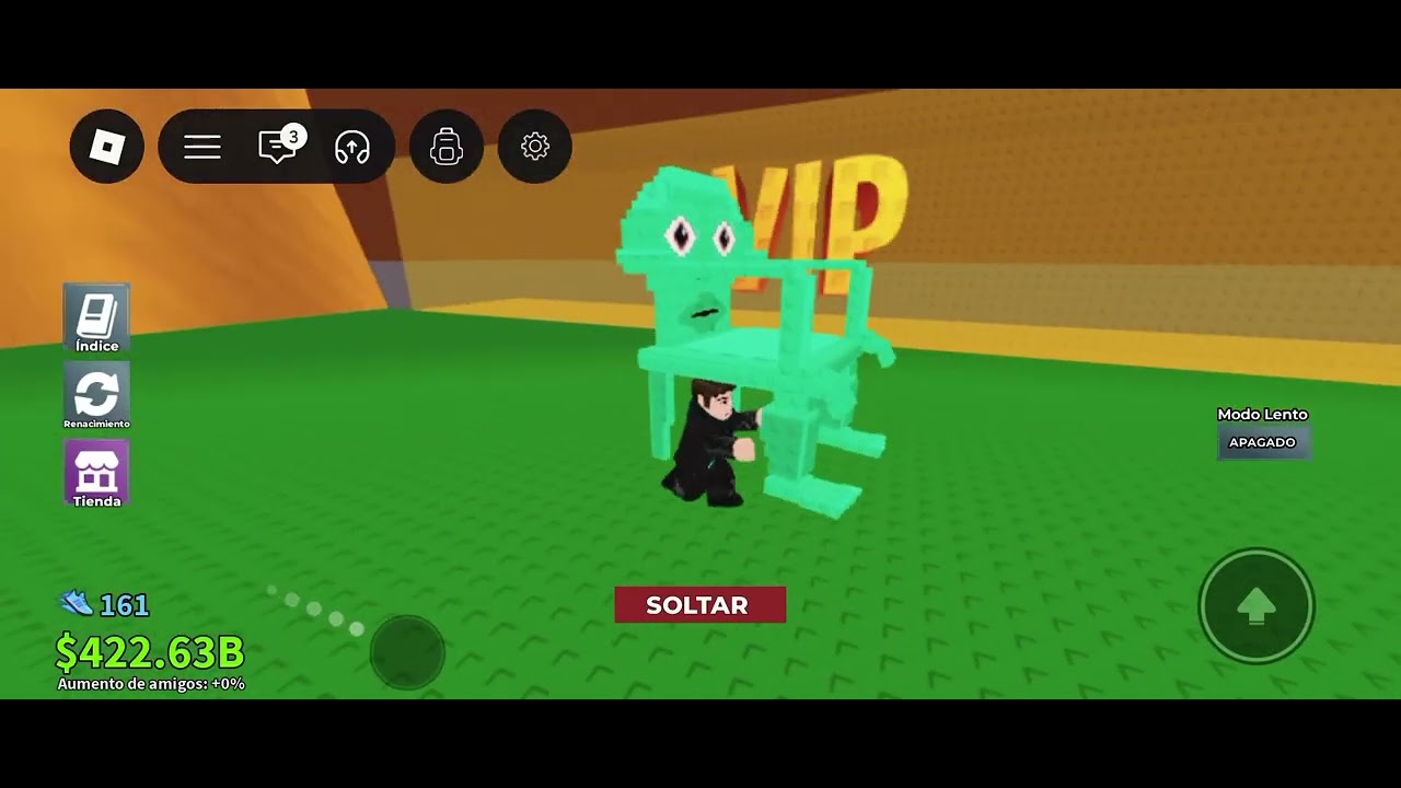 Jugando roba un brainront 