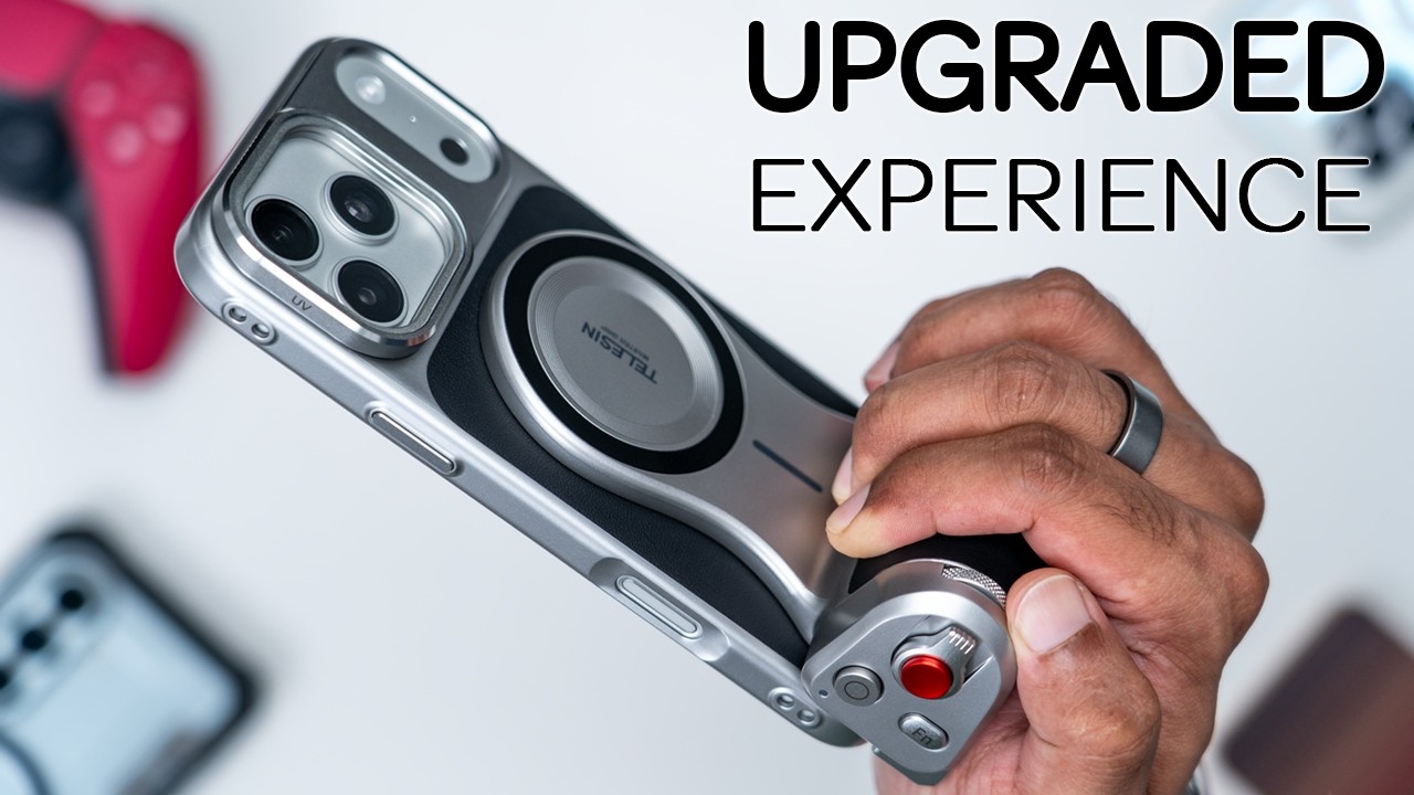 UPGRADE Your iPhone 17 Pro Max Camera Experience! TELESIN Master Grip