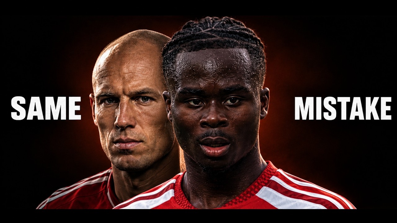 Robben Warned Us About Bukayo Saka