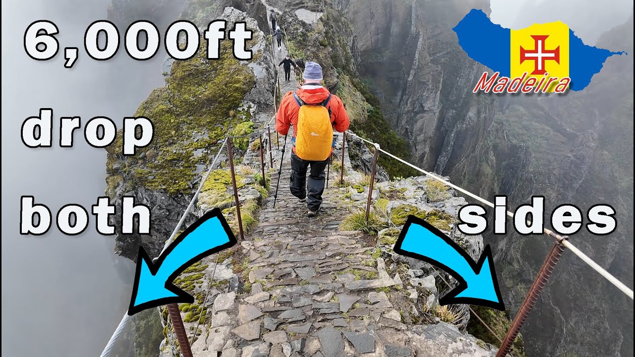 Blown Away - The Highest Walk EVER 1,800 meters,  Madeira, Pico do Areeiro