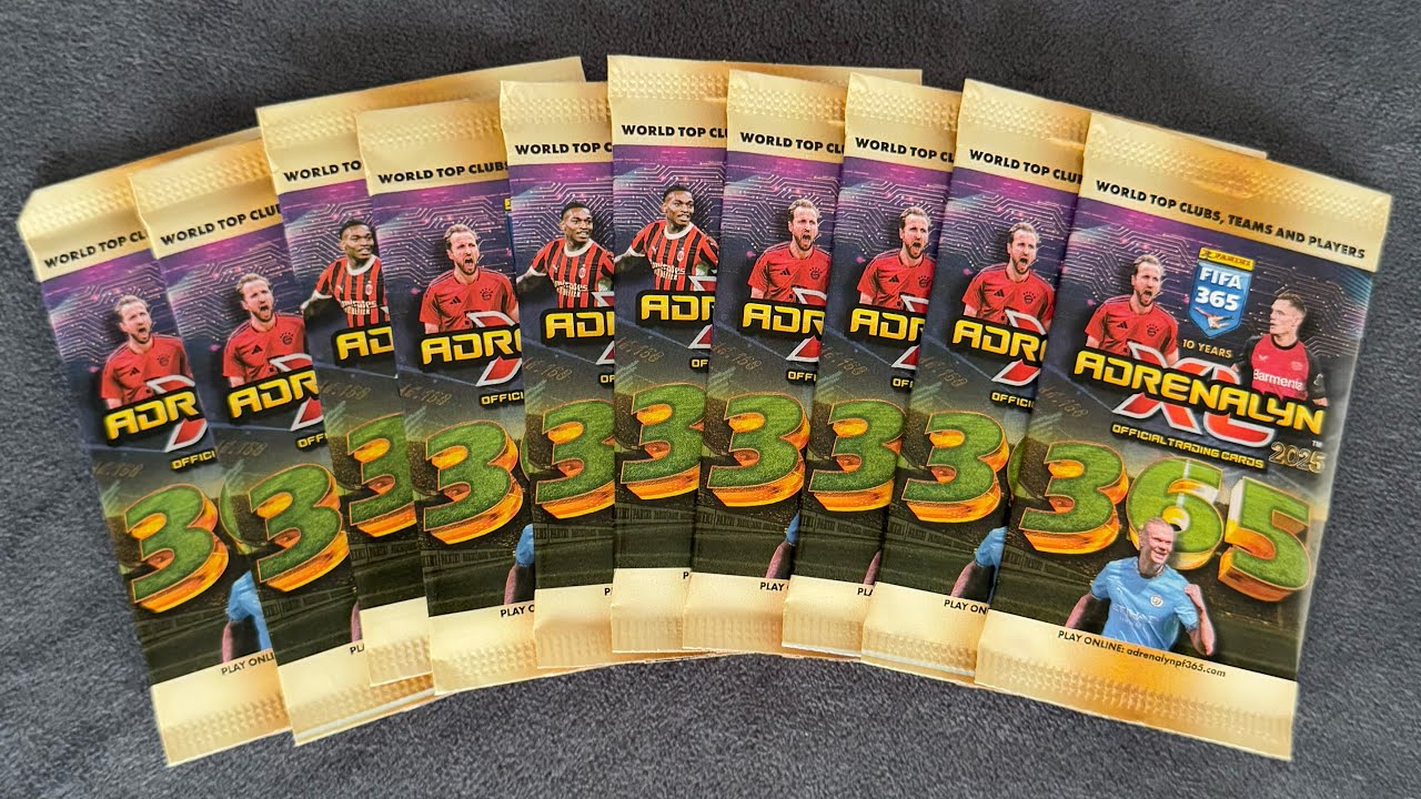 Fifa 365 Panini Adrenalyn XL 2025 / 10 Paket Kart Açılışı / MOMENTUM ?!?!