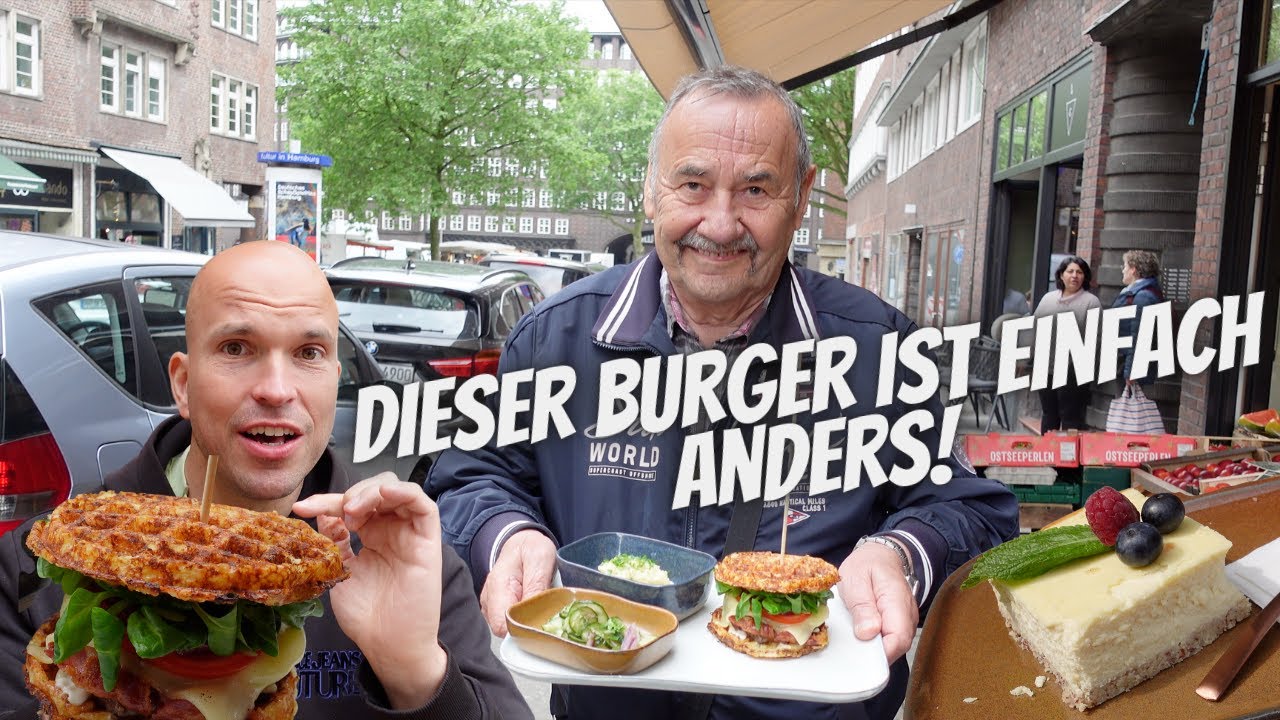 Wir testen das erste ZUCKERFREIE RESTAURANT in Hamburg | Wie schmeckt dort der Burger? 🍔🍰🤤🤔