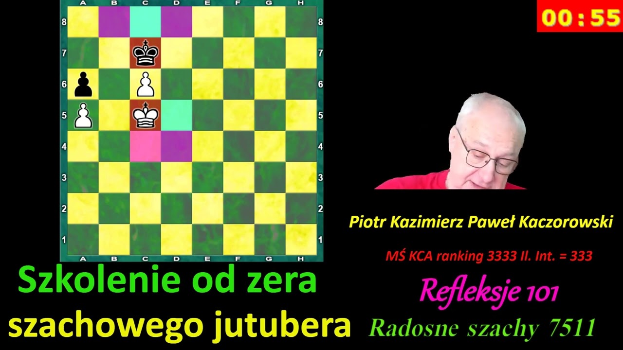 #Szachy. Szkolenie od zera, szalonego jutubera. RS.7511