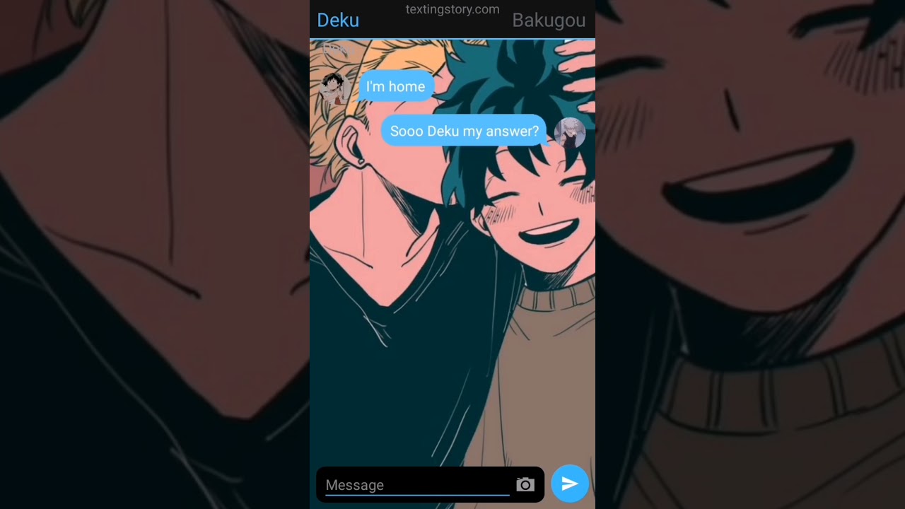 Mina exposes the Dekusquad Part 2 | HawksDeku | Reupload | My Hero Academia | Texting Story