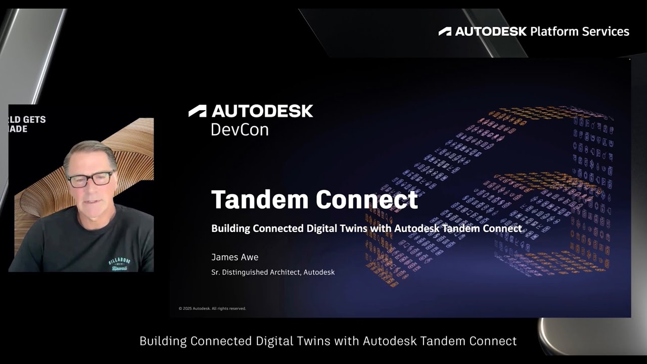 Создание связанных цифровых двойников с помощью Autodesk Tandem Connect