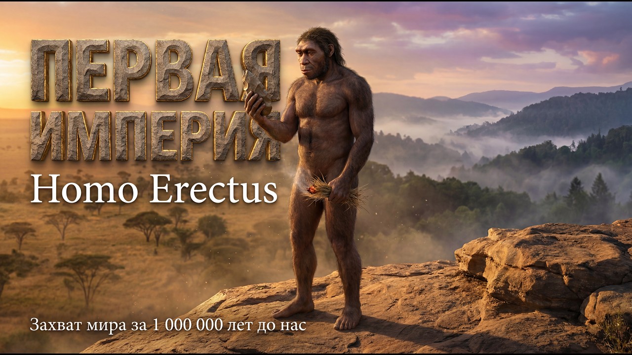 Эпизод 3. Первая империя человечества | Как Homo Erectus покорил планету за 1 млн лет до нас